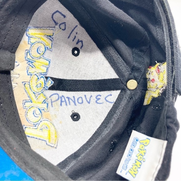 Vintage Youth Pokemon Hat Ash Ketchum Pikachu Cap Gotta Catch 'Em All Nintendo - Picture 6 of 7